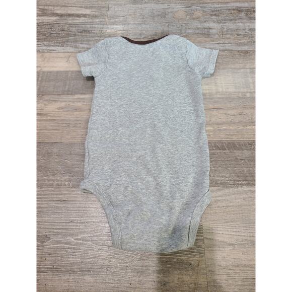 Carter's 12 months boys gray one piece - Picture 3 of 6